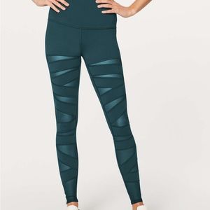 Lululemon Mesh Bandage Leggings